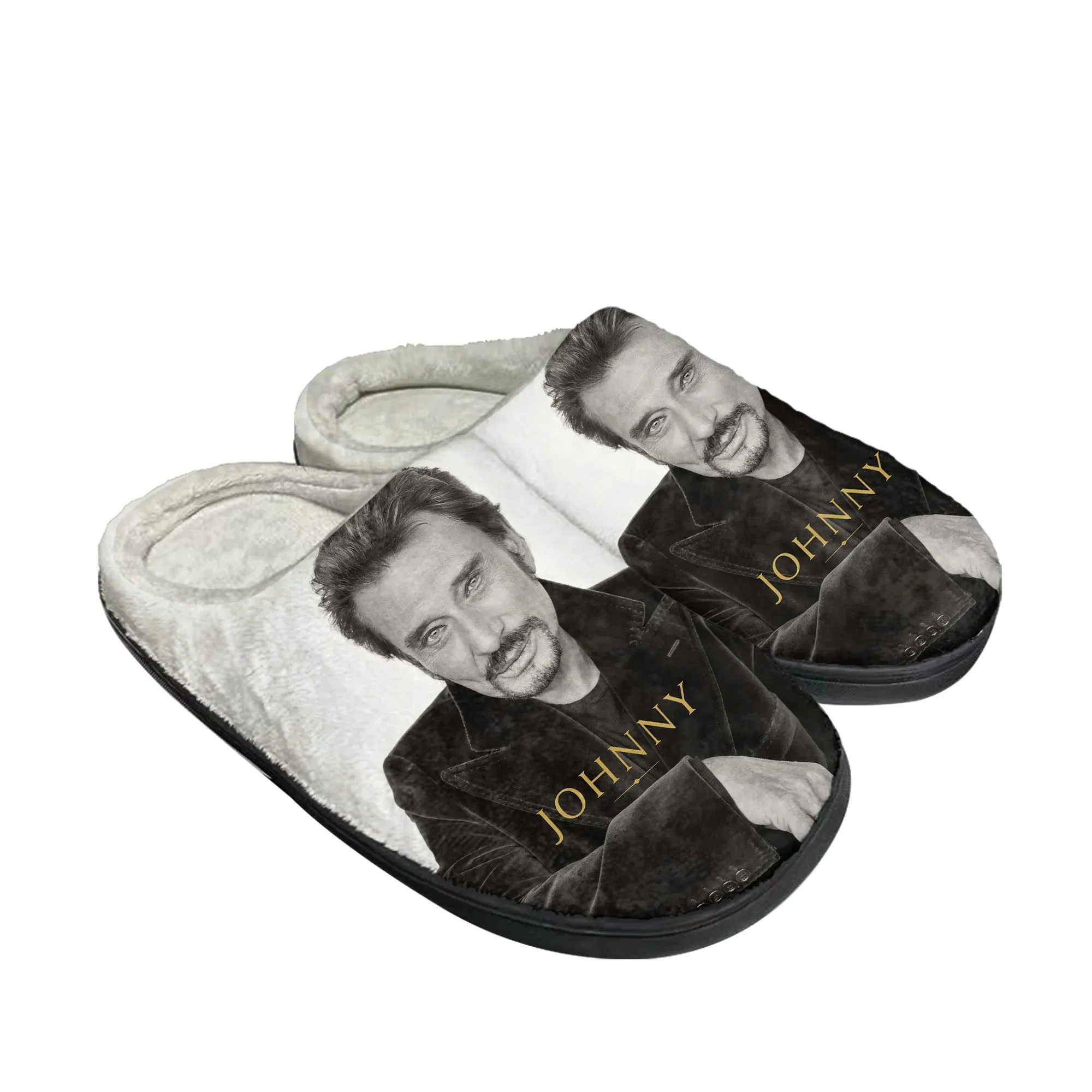 3D Printing Custom - Chinelo de Algodão Personalizado Johnny Hallyday