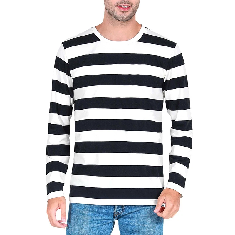 3D Printing Custom - Camiseta masculina de manga comprida com