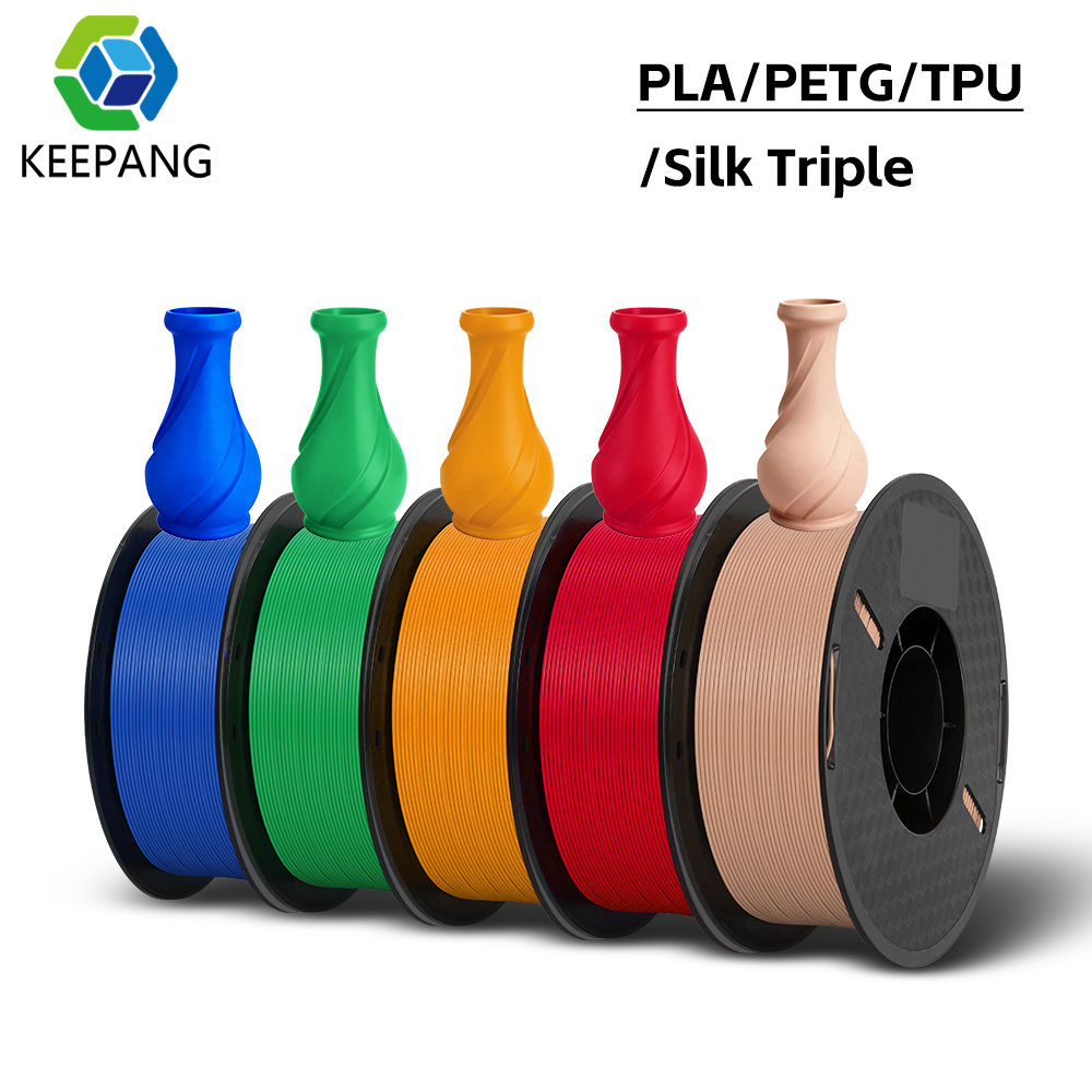 3D Printing Nylon - Filamento KEEPANG 3D PLA/PETG/Silk PLA/TPU 1.75mm