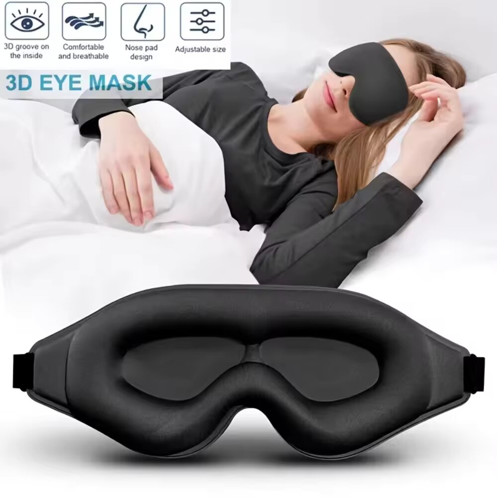 3D Printing Mask - Máscara de Olhos 3D, Confortável e