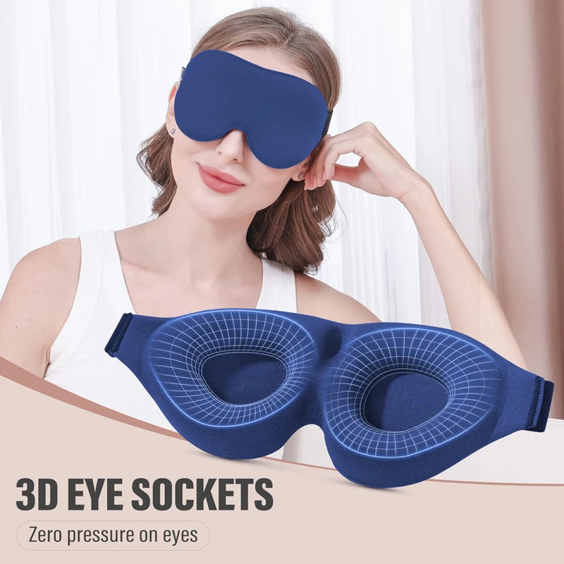 3D Printing Mask - Máscara de Olhos 3D para Dormir,
