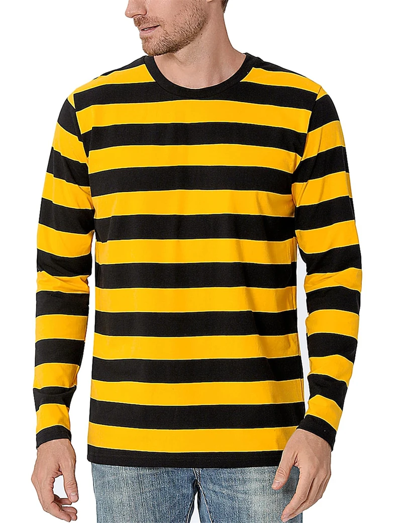 3D Printing Custom - Camiseta masculina de manga comprida com