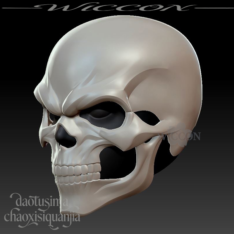 Máscara de Caveira em Polilact - 3D Printing Mask avaliação e preço