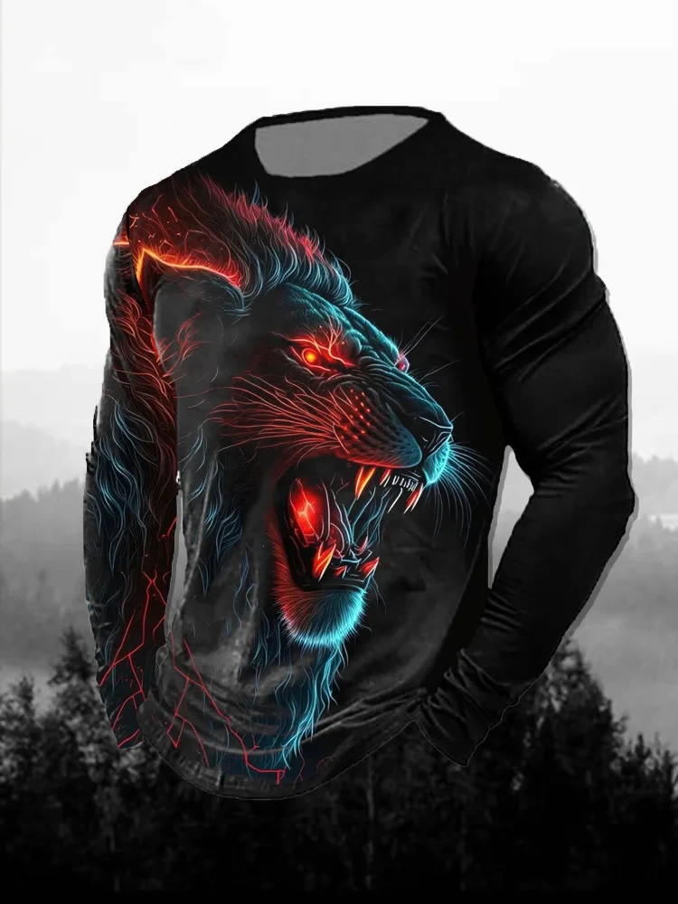 Camiseta de manga comprida com - 3D Printing Custom avaliação e preço