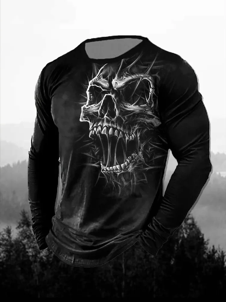 Camiseta de manga comprida com - 3D Printing Custom avaliação e preço