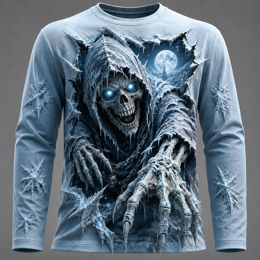 Camiseta Masculina de Manga Lo - 3D Printing Custom avaliação e preço