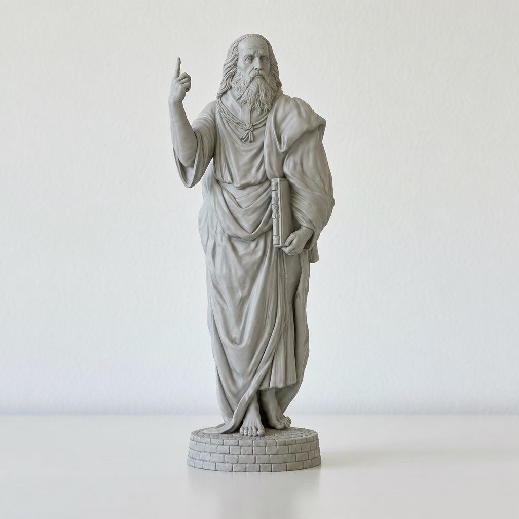 Estátua de Platão, o Guia: col - 3D Printing Guide avaliação e preço