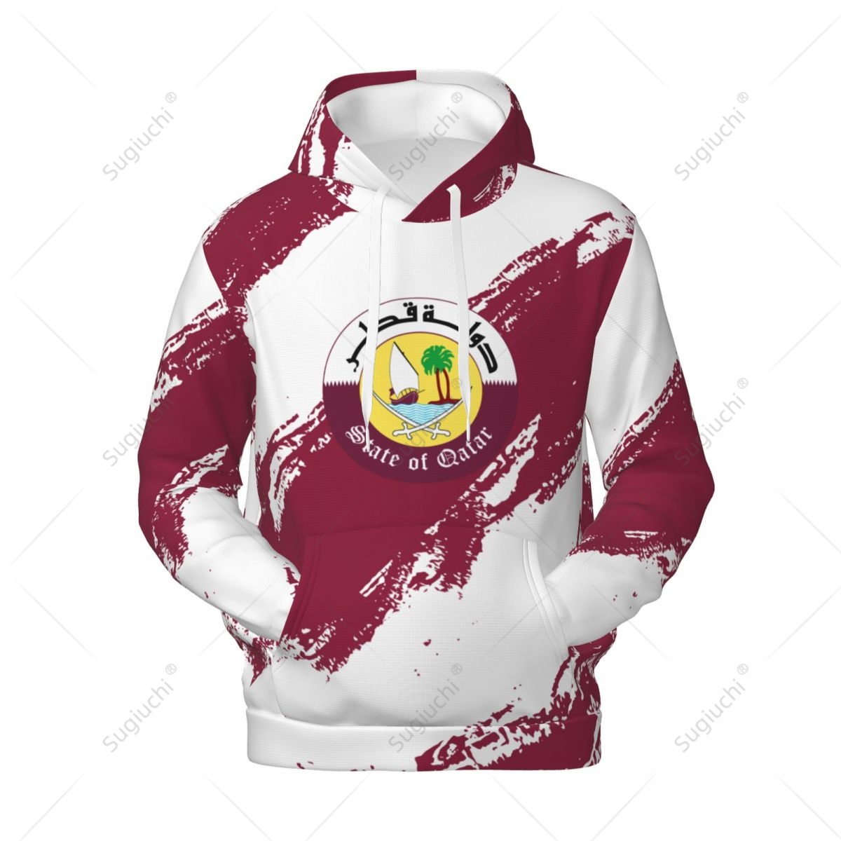 Hoodie Unissex com Cores da Ba - 3D Printing Qatar avaliação e preço