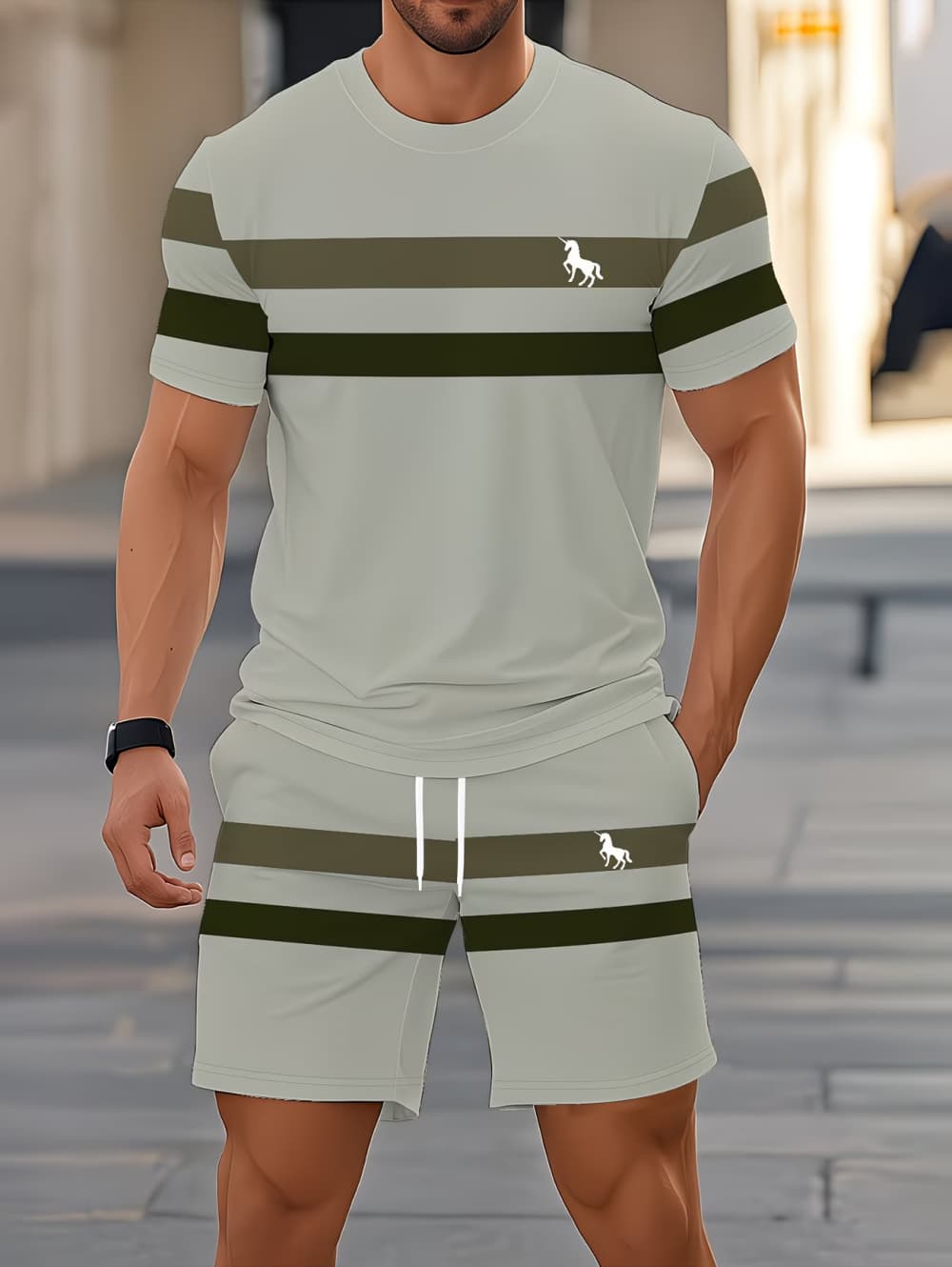 Conjuntos de Verão Masculinos  - 3D Printing Custom avaliação e preço